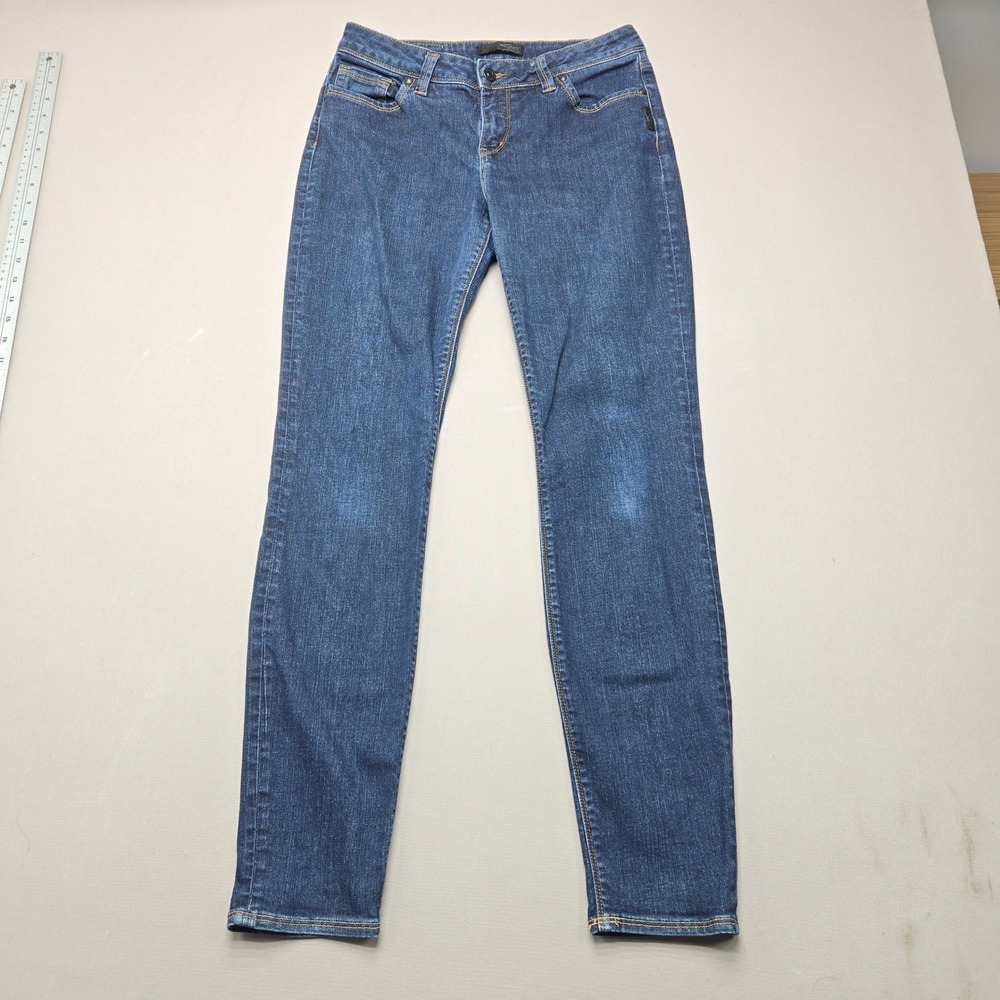 Silver Jeans Co Naomi Skinny Jeans Mid Rise Dark Wash Blue Women Size 29x31